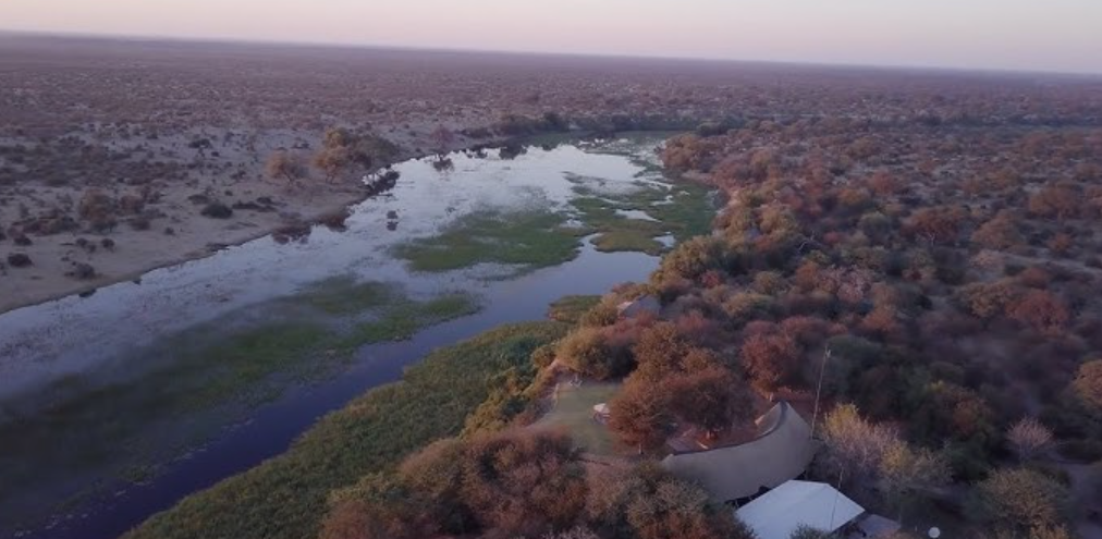 Boteti River, West of Makgadikgadi Pans, Botswana